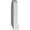 Ekena Millwork Arch Top Surface Mount PVC Gable Vent: Functional, w/ 2"W x 2"P Brickmould Sill Frame, 12"W x 12"H GVPAR12X1203SF - alternate 5